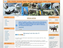 Tablet Screenshot of infoanimali.it